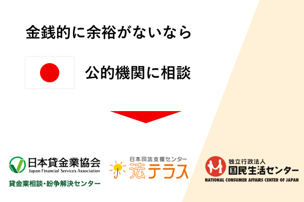 債務整理の相談が出来る公共機関